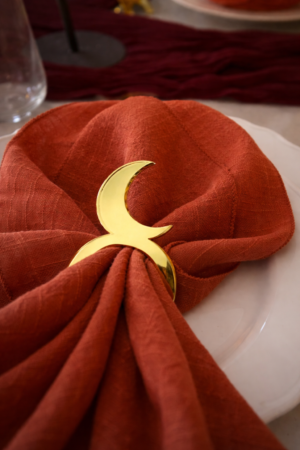 Lot de 2 ronds de serviette RAMADAN