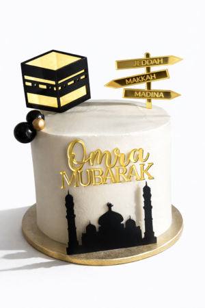 Cake Topper thème Omra/Hajj Mubarak