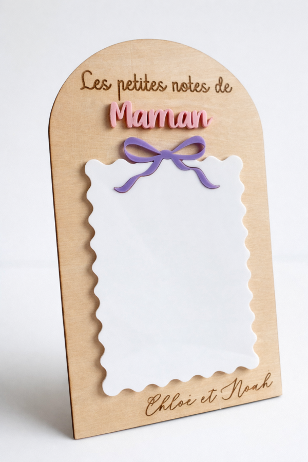 Mémo "Les Petites Notes De Maman" - Surface effaçable