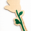 Fleur Empreinte Main Enfant en Bois – Cadeau Fête des Mères