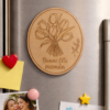 Magnet Maman Personnalisé en Bois – Bonne Fête Maman