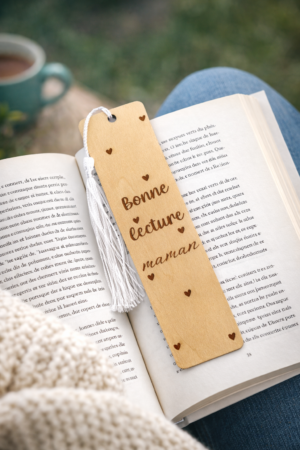 Marque page "Bonne lecture maman"
