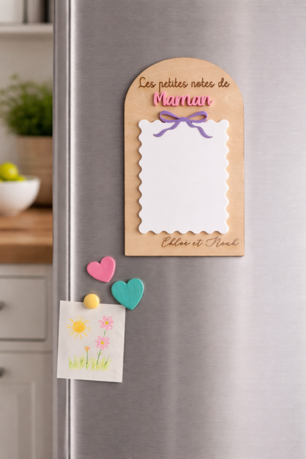 Mémo "Les Petites Notes De Maman" - Surface effaçable