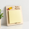 1 Porte Post-it personnalisé Crayon - Cadeau unique