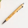 Stylo en bois personnalisé - Gravure au choix