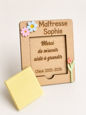 Porte Post-it Personnalisé – Cadeau Unique