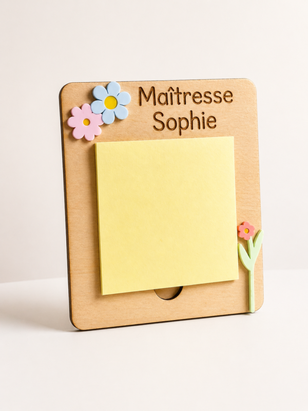 Porte Post-it Personnalisé – Cadeau Unique