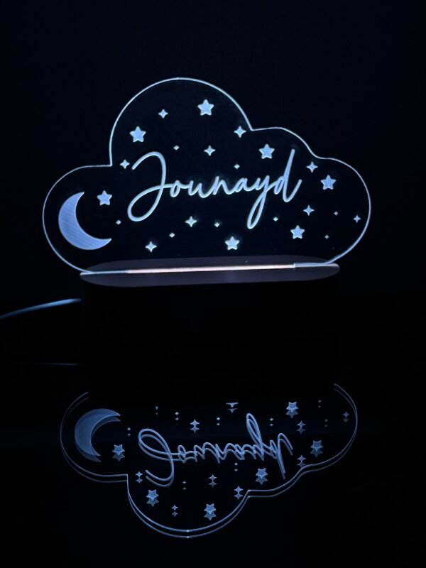 Veilleuse avec socle led