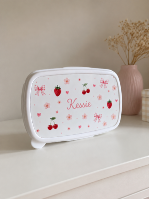 Boîte à goûter personnalisée - 6 thèmes au choix
